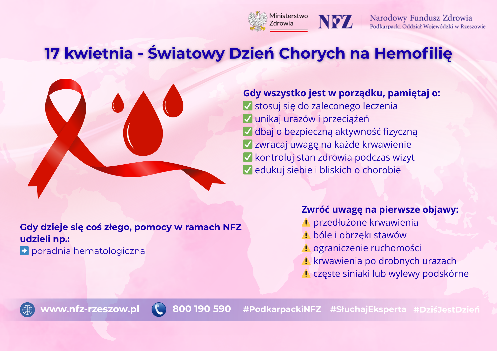 Światowy Dzień Chorych na Hemofilię